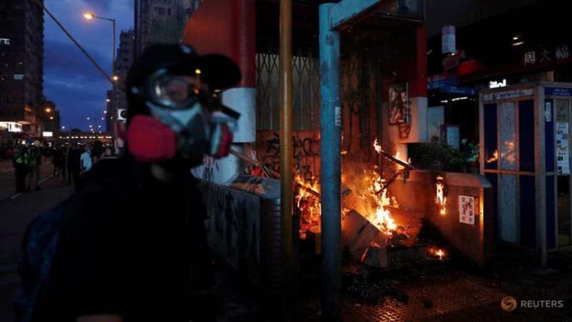 77 people arrested in Hong Kong for violating anti-mask law: Police 77 people arrested in Hong Kong for violating anti-mask law: Police