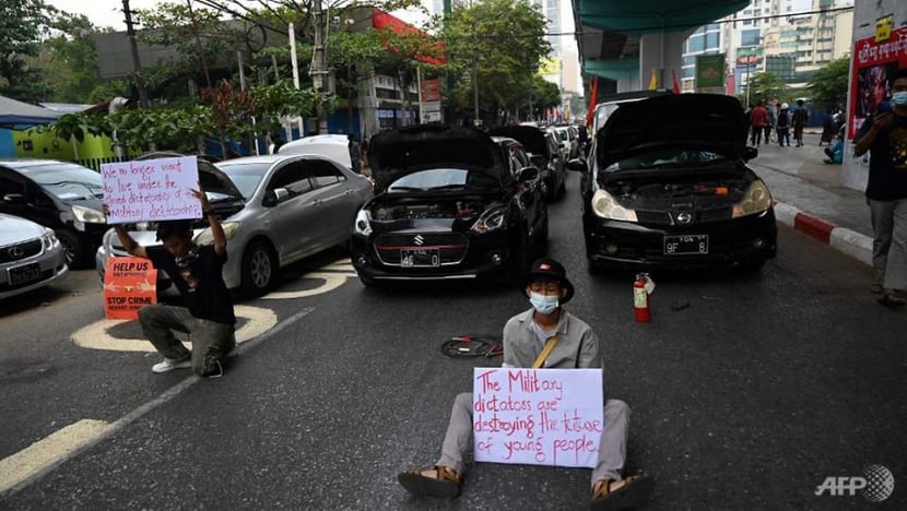 Myanmar protests stall fuel imports, drive up costs Myanmar protests stall fuel imports, drive up costs