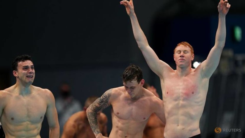 Olympics-Swimming-Tears and triumph as Britain hit a 113-year high Olympics-Swimming-Tears and triumph as Britain hit a 113-year high