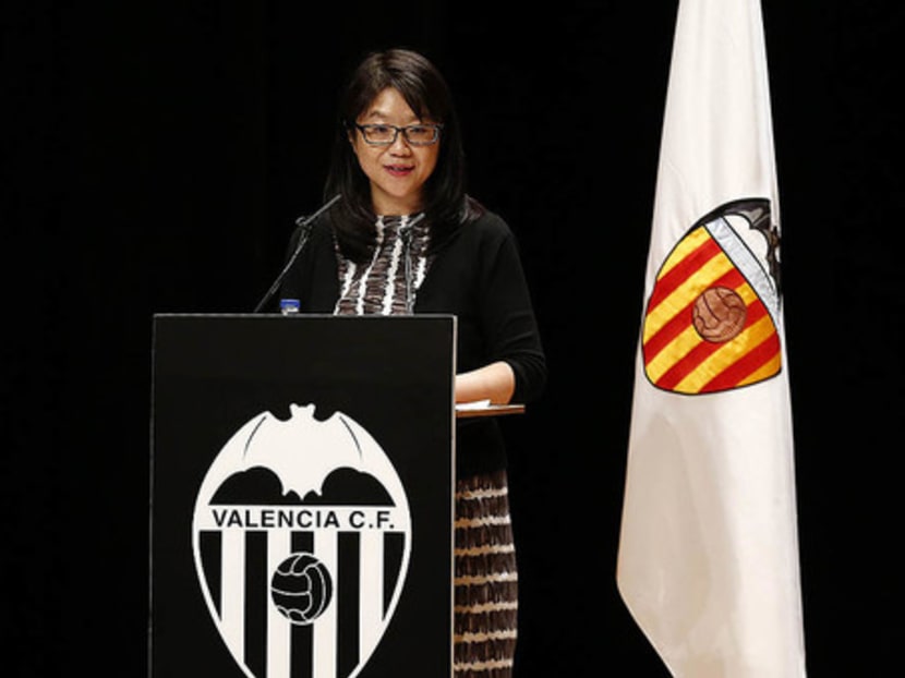 Valencia CF president Chan Lay Hoon.  Valencia CF file photo