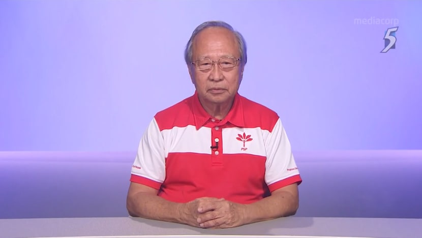 GE2020: Put PSP in Parliament to stop PAP from having a two-thirds majority, says Tan Cheng Bock GE2020: Put PSP in Parliament to stop PAP from having a two-thirds majority, says Tan Cheng Bock