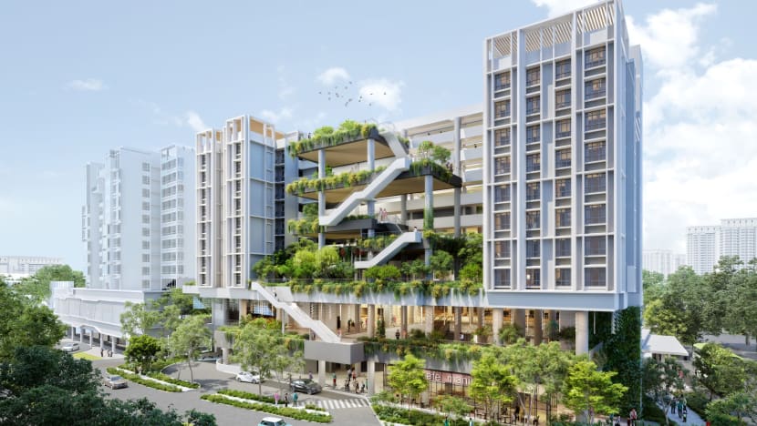 HDB unveils key features of Yew Tee ‘vertical kampung’ project, with housing for seniors