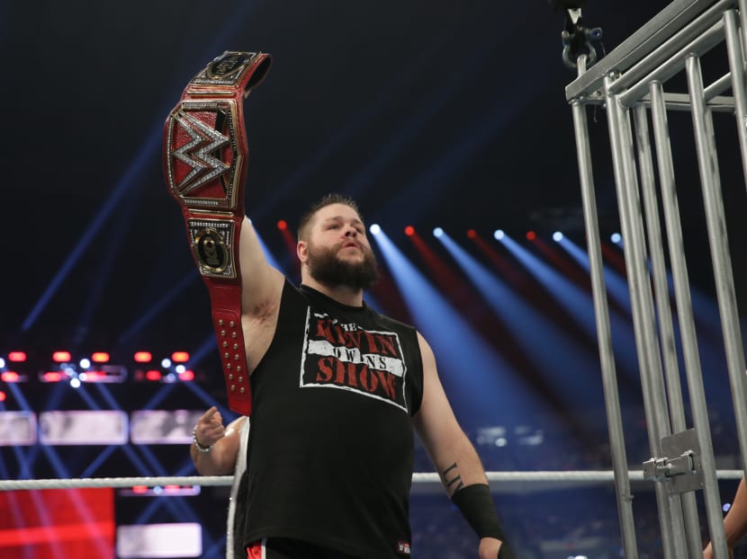 WWE fans can catch WWE Universal Champion Kevin Owens in action at the Singapore Indoor Stadium on Wednesday, 28 June 2017. Photo: WWE