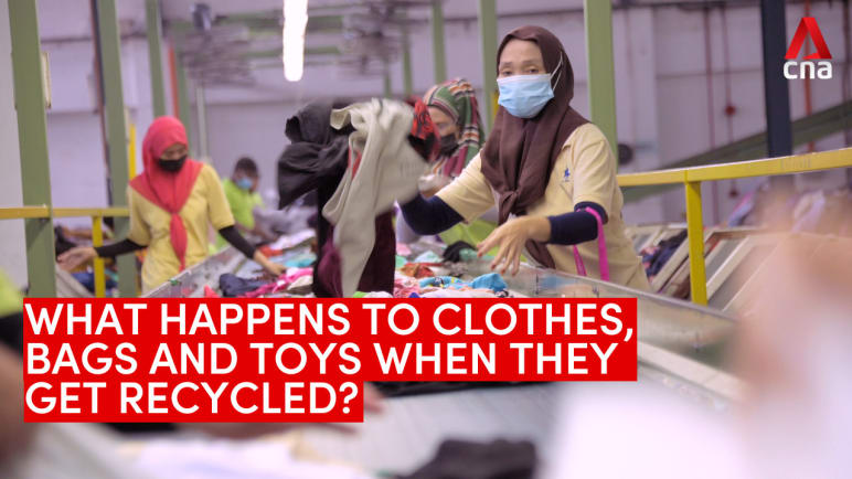 What happens to clothes, bags and toys when they get recycled? | Video