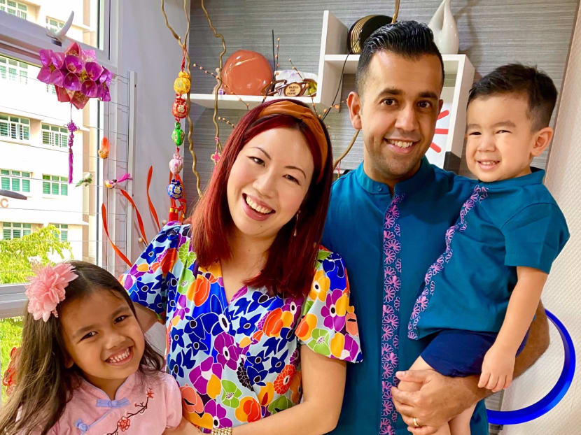 TODAY’s social media editor Bryna Sim, 34, with her husband and two children. TODAY’s social media editor Bryna Sim, 34, with her husband and two children.