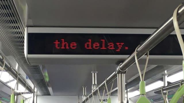 武吉班让地铁站技术故障 列车服务间隔时间延长