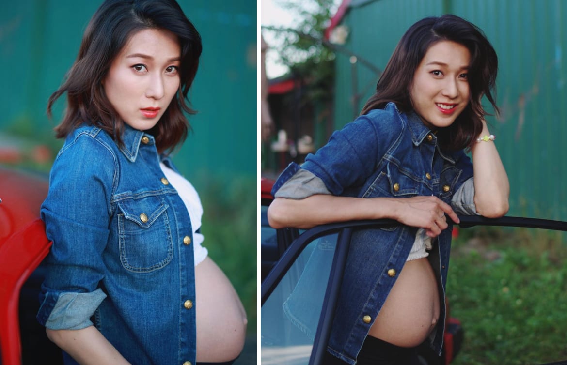 Linda Chung, 38, Shows Off Baby Bump In Gorgeous Maternity Pics