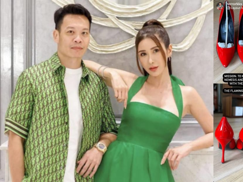 Socialite Jamie Chua’s boyfriend is selling her Manolo Blahnik heels on IG, and his captions are hilarious Socialite Jamie Chua’s boyfriend is selling her Manolo Blahnik heels on IG, and his captions are hilarious