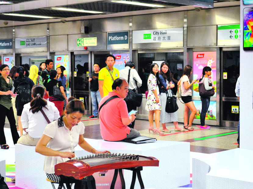 Buskers, themed cabins  for a better MRT experience