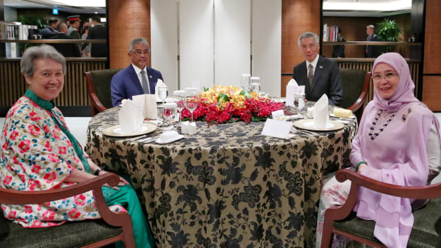 李总理夫妇设午宴 招待马国元首伉俪 
