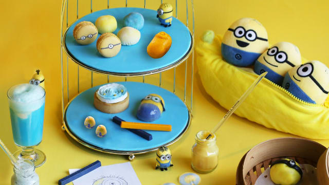 甜点女王Janice Wong亲手打造　超萌Minions下午茶登场