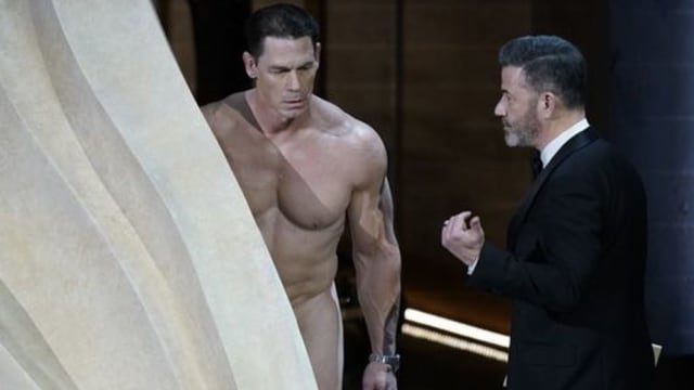 John Cena裸体奥斯卡颁奖　“不穿帮”揭密！