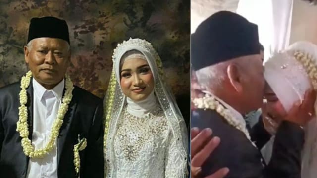 印尼65岁富豪迎娶19岁娇妻 传两人两个月后离婚