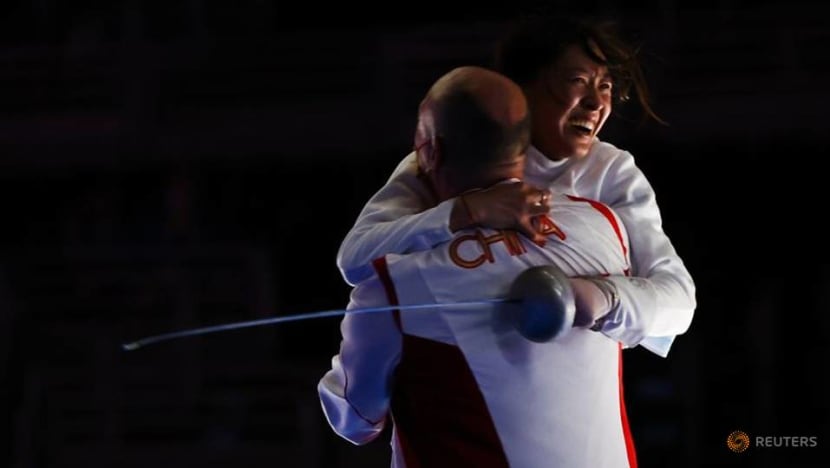 China's Sun wins women's epee individual gold China's Sun wins women's epee individual gold