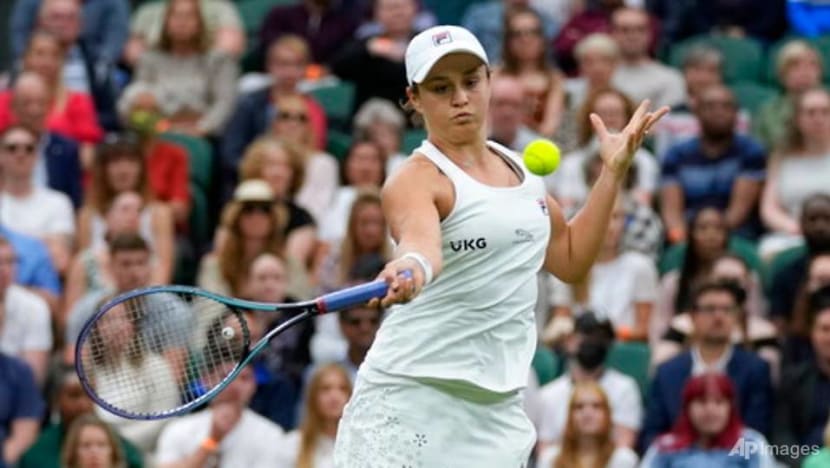 Tennis: Barty turns on style in opening win over Suarez Navarro