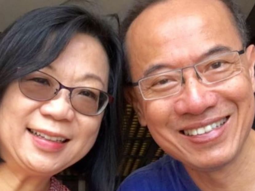 Mrs Jennifer Yeo, a 58-year-old lawyer, and her husband, former Foreign Minister George Yeo. Photo: George Yeo's Facebook page