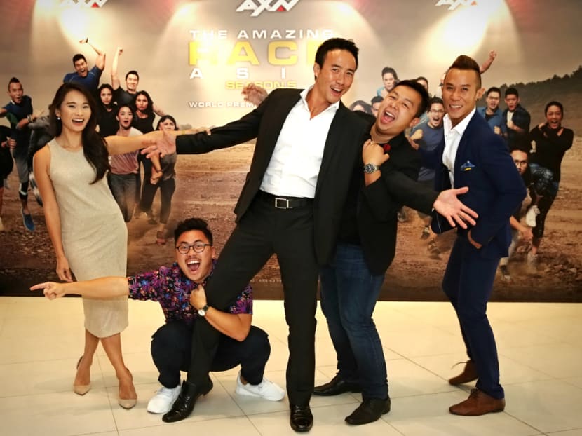 Gallery: Team Singapore kicks off The Amazing Race Asia 5 at half strength