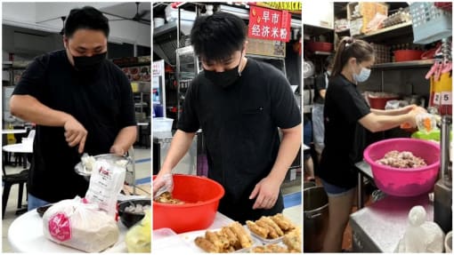 IN FOCUS: These siblings left corporate life to fulfil their mum's wish of expanding her lor mee stall