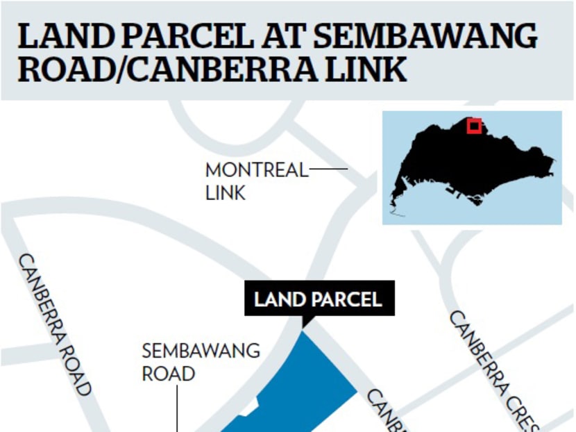 Land parcel at Sembawang Road/Canberra Link. Source: HDB