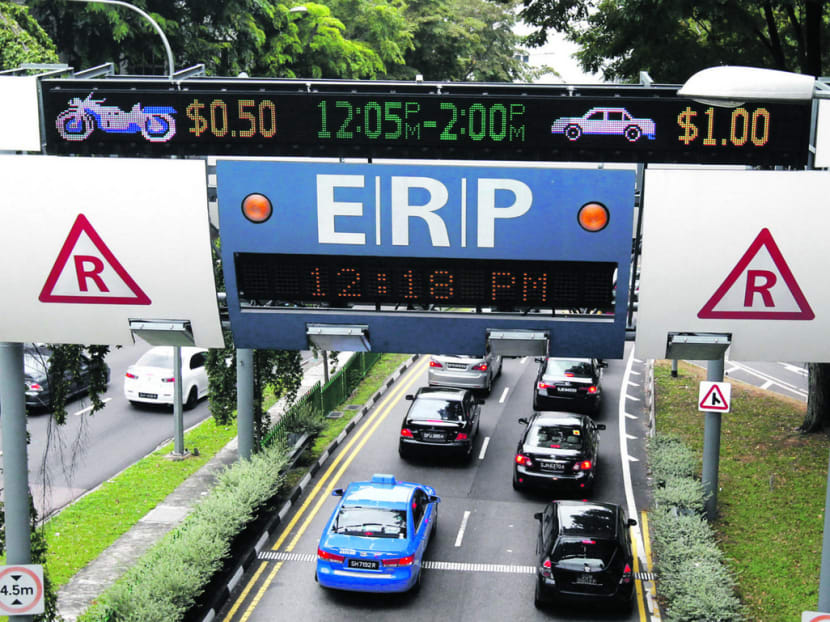 ERP costs are now only a fraction of COE costs. TODAY File Photo