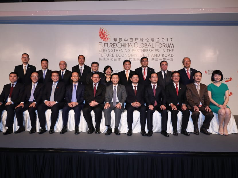 Participants at the FutureChina Global Forum. For China’s Belt and Road Initiative to be a win-win for all 65 countries involved, cross-cultural communication and healthy partnerships with Chinese companies are vital, speakers told the forum yesterday. Photo: Business China