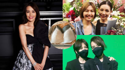 Zoe Tay Gives Bras To Stefanie Sun & Sharon Au; Stef Jokes About Zoe “Thinking Very Highly” Of Her Size