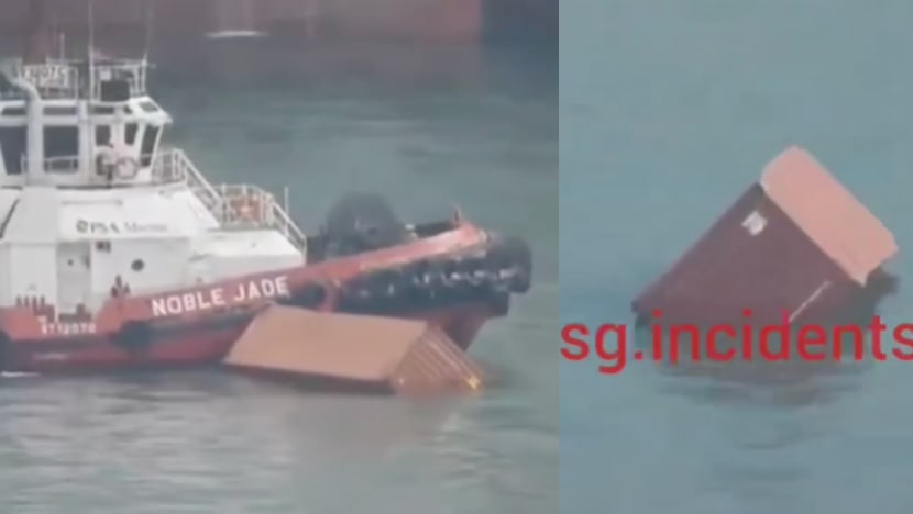 15 containers fall into sea at Keppel Terminal due to strong winds: MPA 15 containers fall into sea at Keppel Terminal due to strong winds: MPA