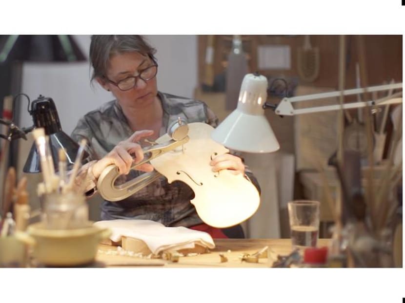 She makes just five violins a year – and finds unending joy in a centuries-old craft