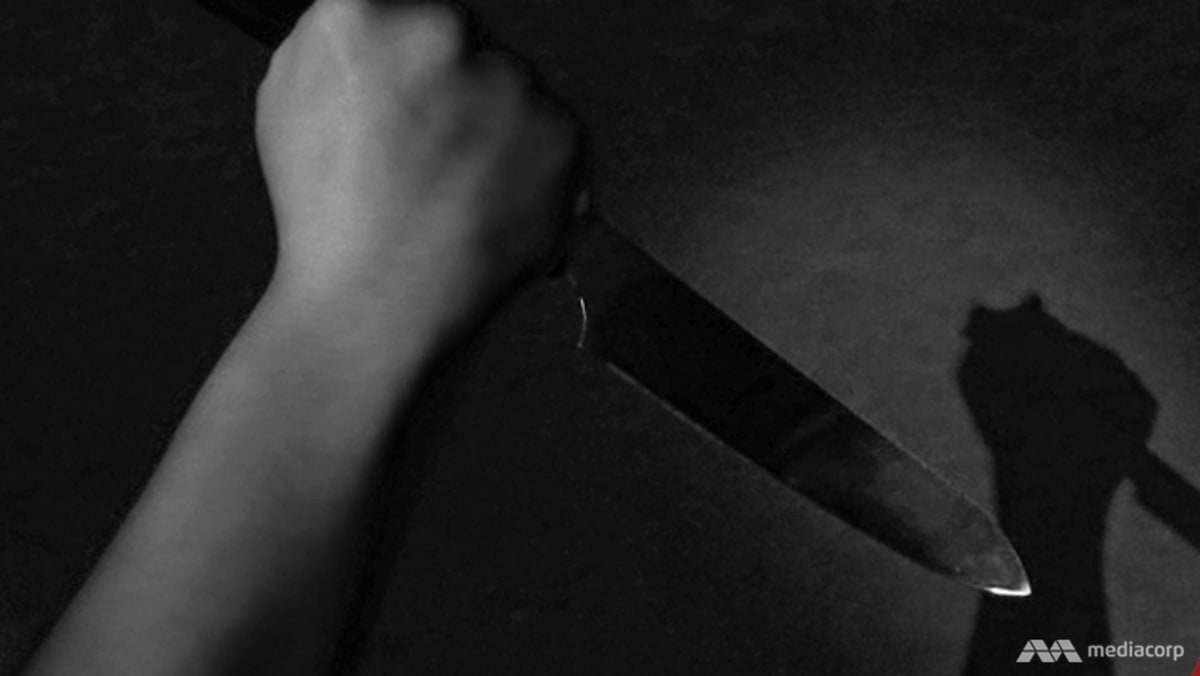 Penjara bagi wanita yang melemparkan pisau dapur ke arah suaminya, menampar anak laki-lakinya agar suaminya meminta maaf