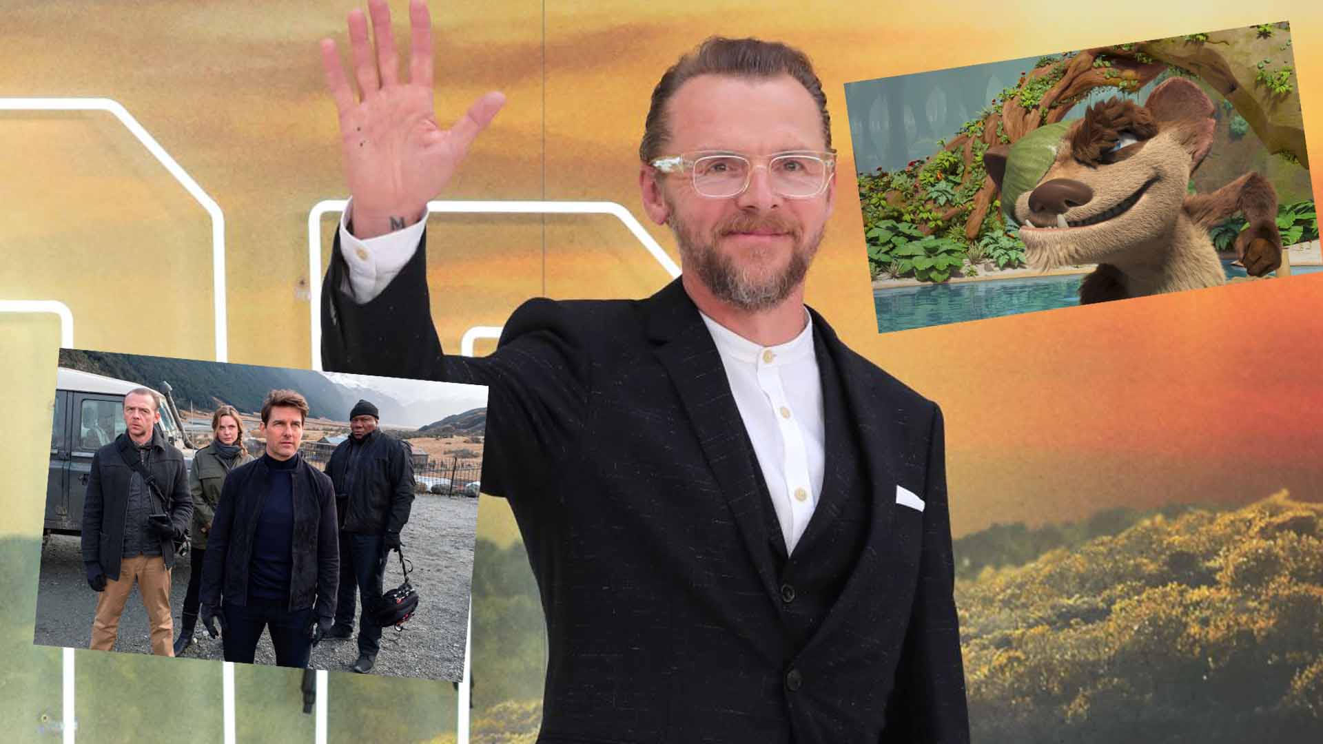 Simon Pegg Says Voicing Ice Age Character Buck Wild Is Tougher Than Making Mission: Impossible With Tom Cruise Simon Pegg Says Voicing Ice Age Character Buck Wild Is Tougher Than Making Mission: Impossible With Tom Cruise