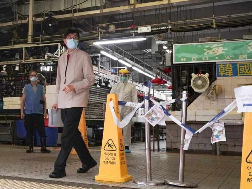 Markets in coronavirus-hit Tsz Wan Shan and on Sham Shui Po’s Pei Ho street are among those hit by the third wave of Covid-19.