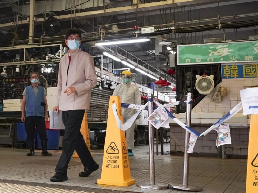Markets in coronavirus-hit Tsz Wan Shan and on Sham Shui Po’s Pei Ho street are among those hit by the third wave of Covid-19. Markets in coronavirus-hit Tsz Wan Shan and on Sham Shui Po’s Pei Ho street are among those hit by the third wave of Covid-19.