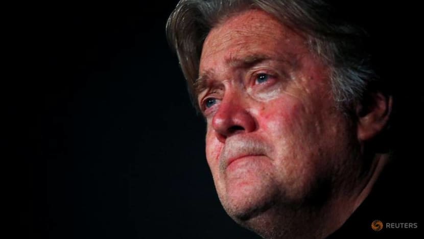 Steve Bannon, architect of Trump's 2016 win, charged with defrauding border-wall donors
