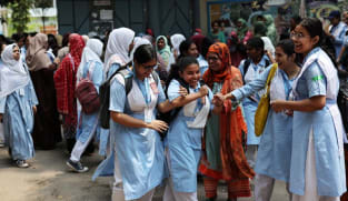 Bangladesh reopens schools as searing temperatures drop