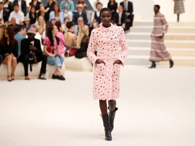 Chanel shows a casual side of haute couture on Paris runway Chanel shows a casual side of haute couture on Paris runway