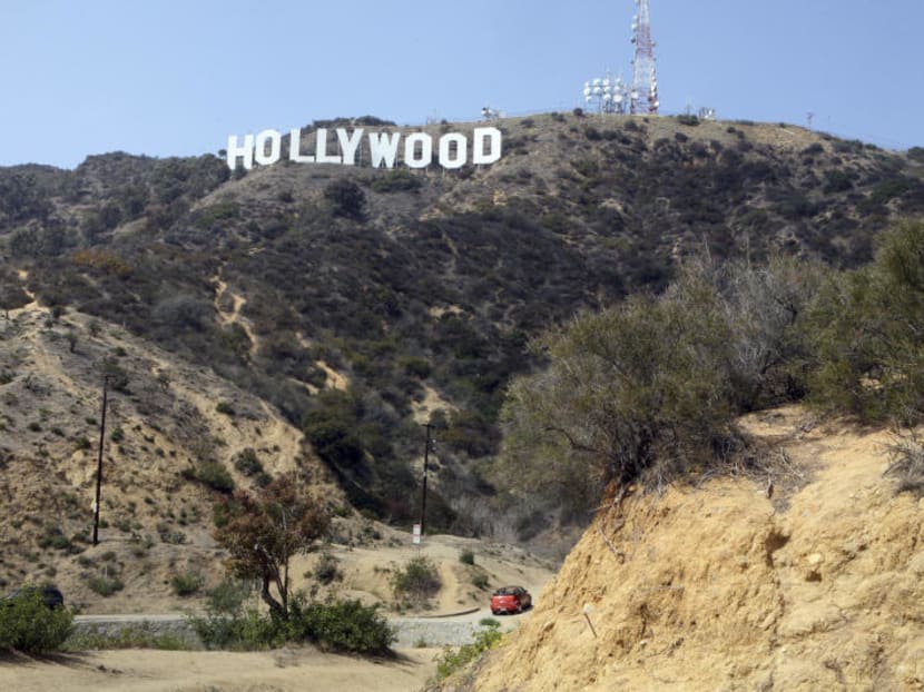 The Hollywood sign in Los Angeles. Photo:  The New York Times