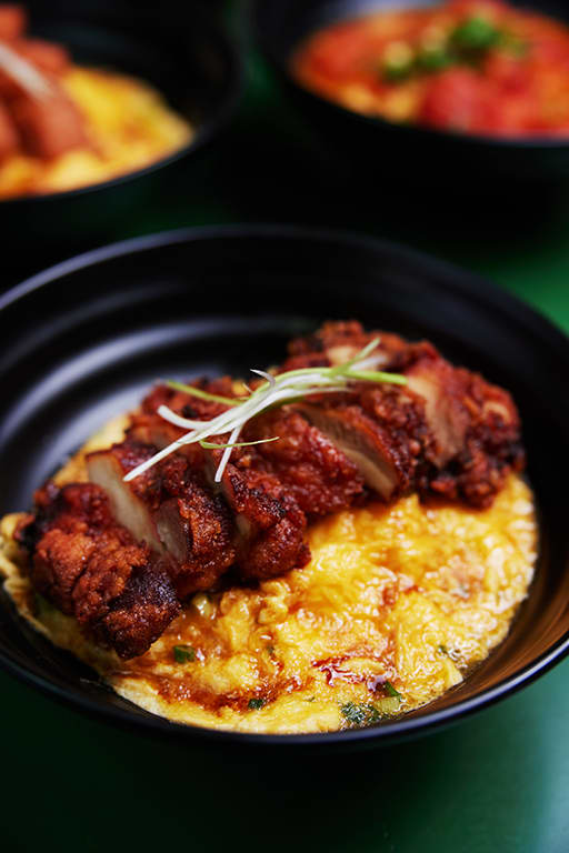 Eggslut Alum Open Scrambled Egg Rice Stall With HouseMade Char Siew