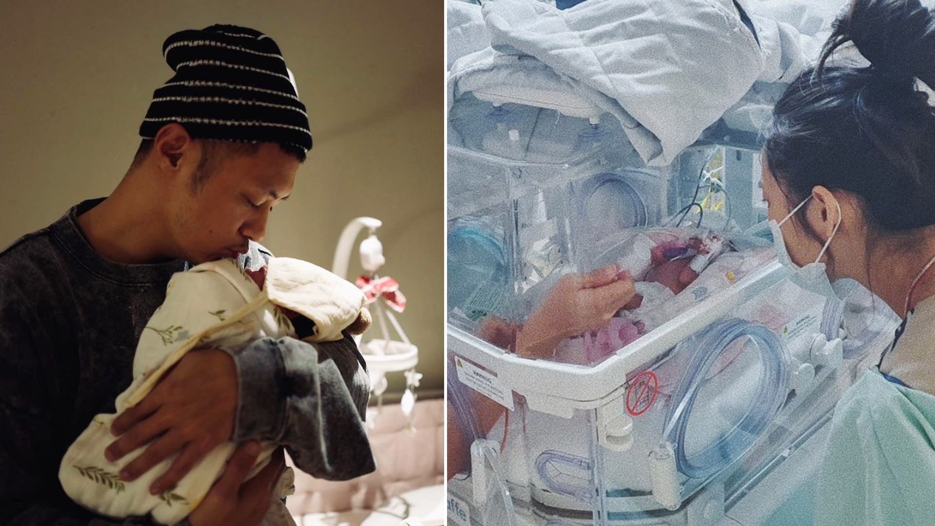Shawn Yue’s Daughter, Who Was Born Prematurely, Weighed Only 1kg At Birth Shawn Yue’s Daughter, Who Was Born Prematurely, Weighed Only 1kg At Birth
