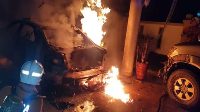 马国国会议员住家疑遭人纵火 三辆汽车被烧毁