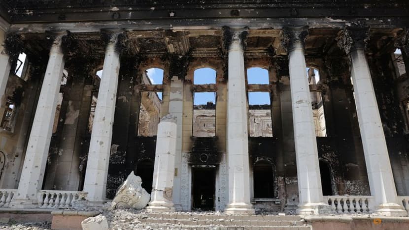 Few civilians, charred buildings in Ukraine's Lysychansk after capture by Russia Few civilians, charred buildings in Ukraine's Lysychansk after capture by Russia