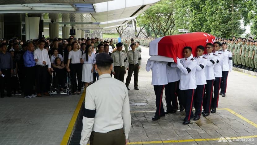 NSF Liu Kai, who died in Bionix accident, given military send-off