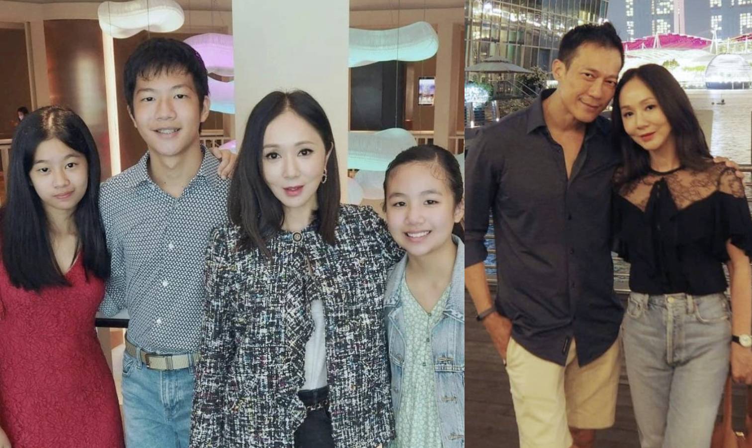 Diana Ser Shares New Pics Of Her 3 Kids, Including 15-Year-Old Son Who Looks Just Like Husband James Lye
