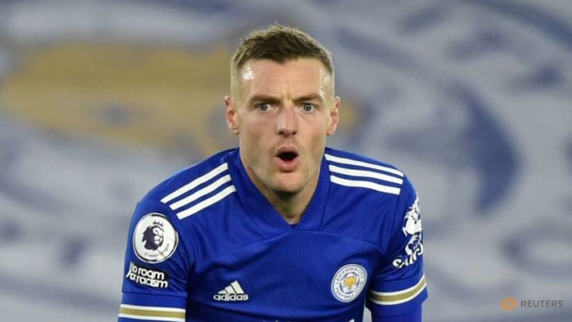 Football: Leicester's Vardy to return in 10 days after hernia operation, says Rodgers Football: Leicester's Vardy to return in 10 days after hernia operation, says Rodgers