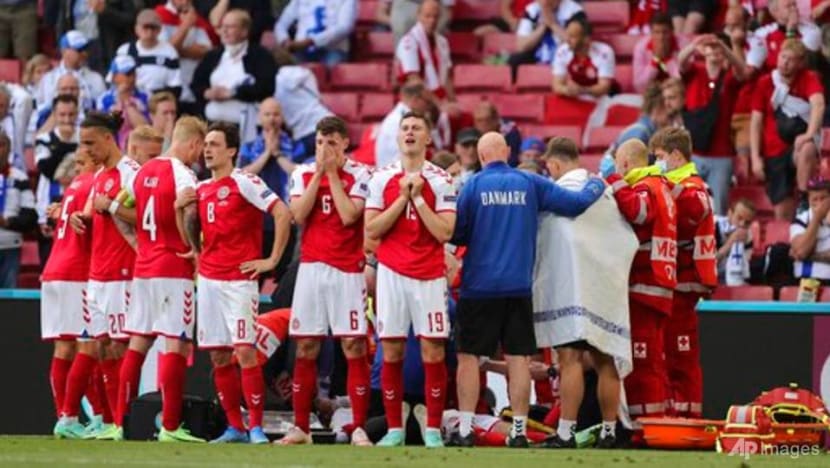 Football: Denmark's Christian Eriksen 'awake' in hospital after collapse in Euro 2020 game Football: Denmark's Christian Eriksen 'awake' in hospital after collapse in Euro 2020 game