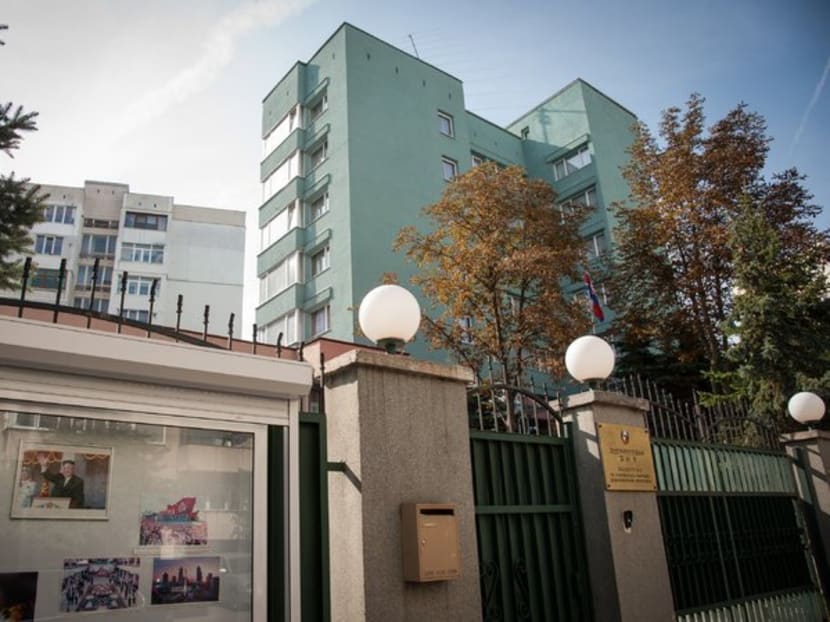 The North Korean embassy in Sofia, Bulgaria, is a large, fenced-in building in a southern section of the city. Photo: The New York Times.