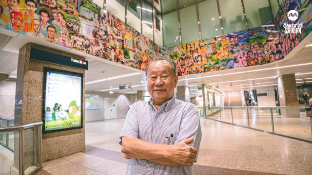 本地最长手绘壁画叙述我国历史 丹戎巴葛地铁站展出