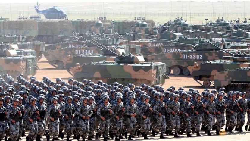 China denies need to 'flex muscles' during Oct 1 military parade China denies need to 'flex muscles' during Oct 1 military parade