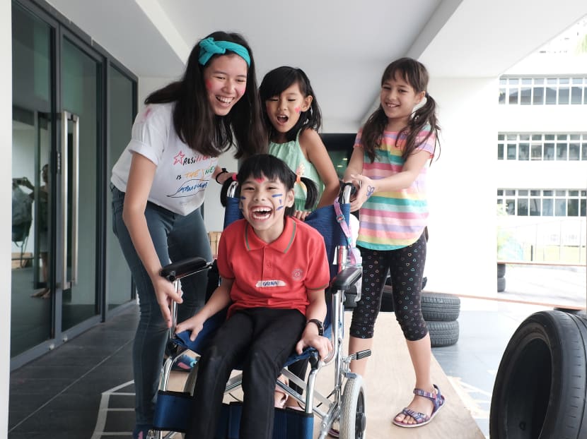 At arts camp, children learn to empathise with peers who have special needs