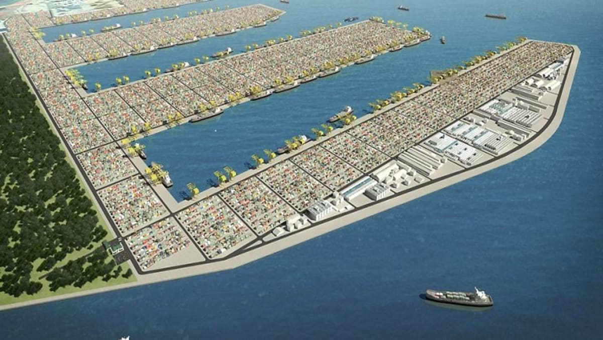 Pekerjaan reklamasi Pelabuhan Tuas tahap pertama selesai, dua dermaga akan dibuka pada akhir tahun 2021