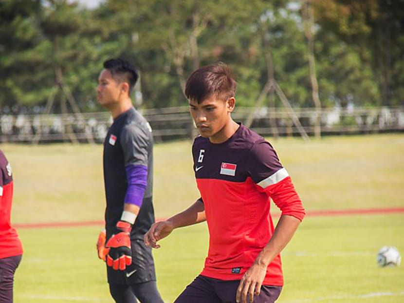 Forward Khairul Nizam could get his chance against Oman after recovering from injury. Photo: FAS